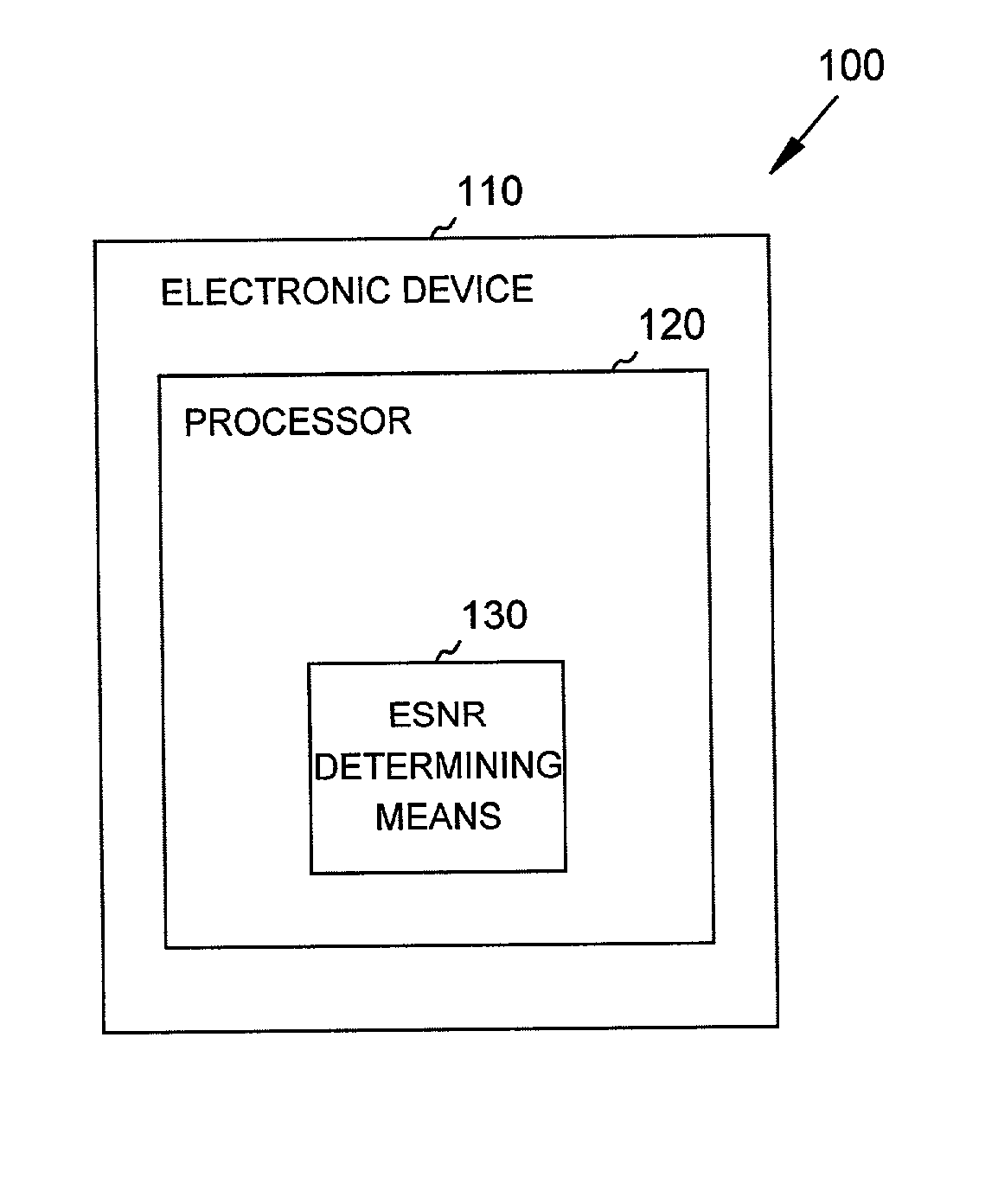 System and method to determine the time domain equalized signal-to-noise ratio of a mass storage device