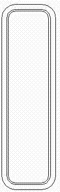 High-power laminated lithium battery aluminum casing structure and manufacturing method