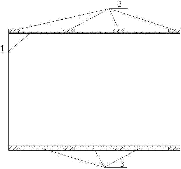 High-power laminated lithium battery aluminum casing structure and manufacturing method