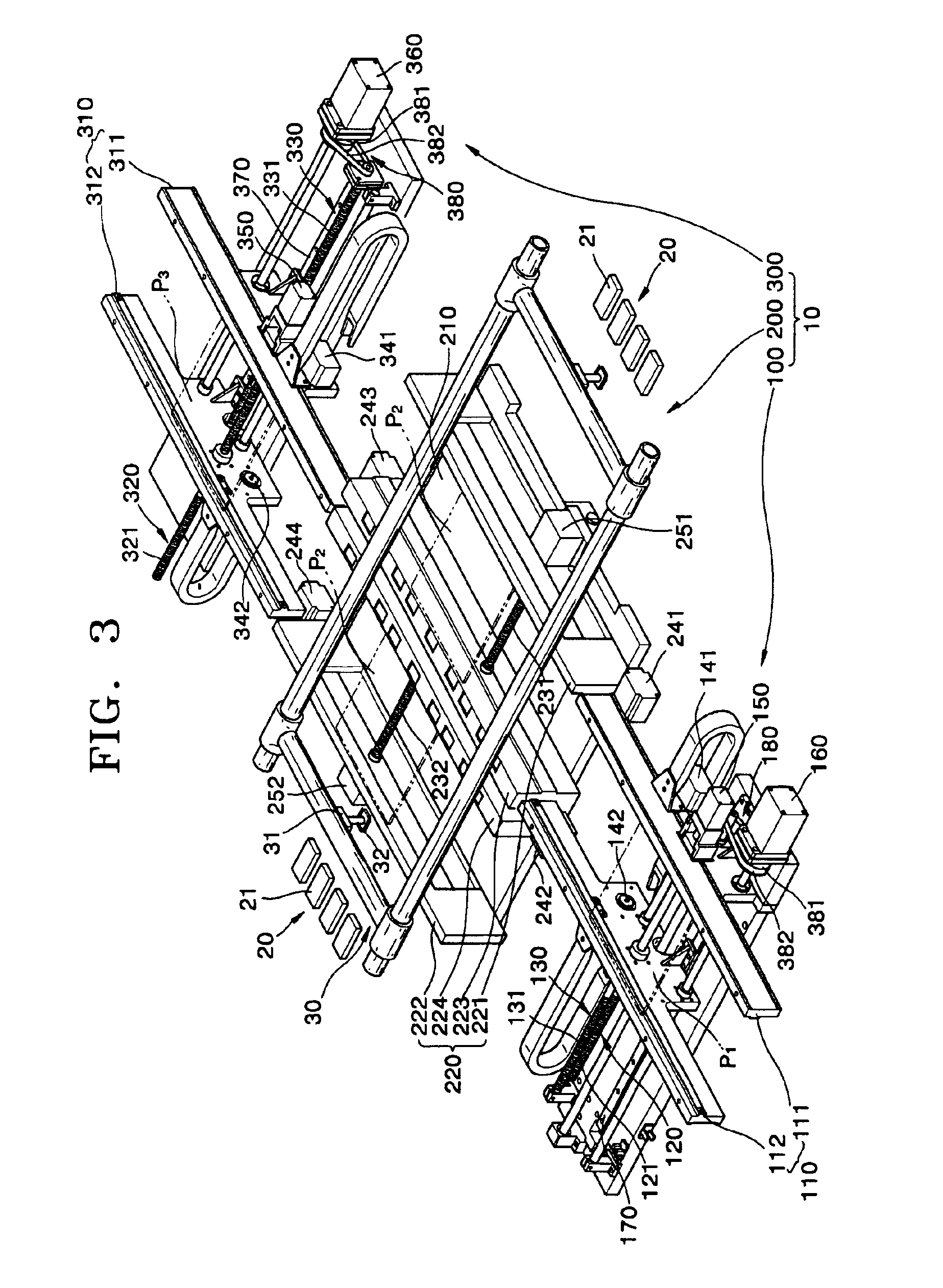 Surface mounter for mounting components