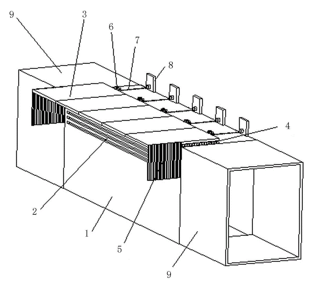 Novel double-air port buffering type secondary flue gas gathering apparatus for converter