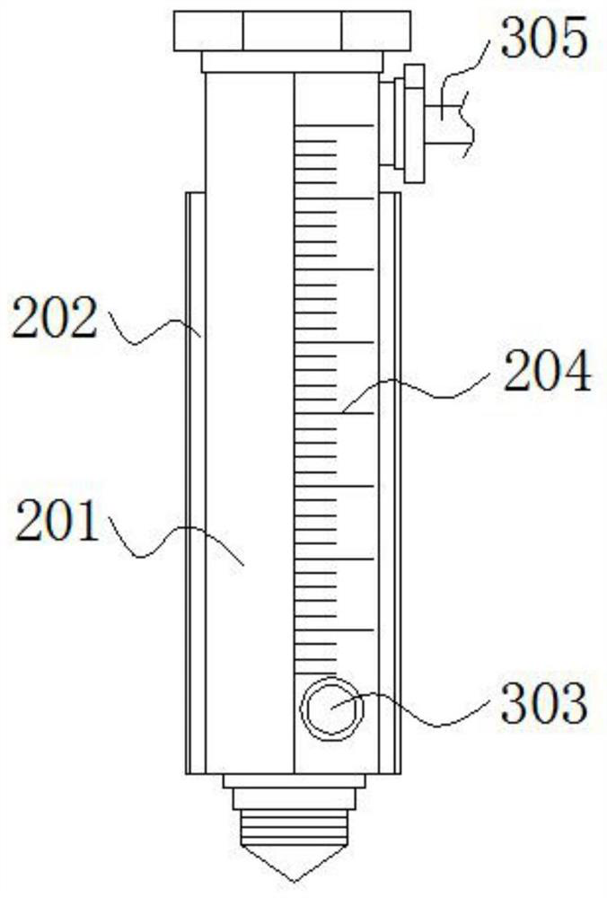 Soil investigation sampling device convenient for stratified sampling and sampling method