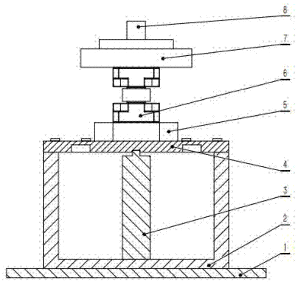 Vibration table device for ultrasonic vibration assisted processing