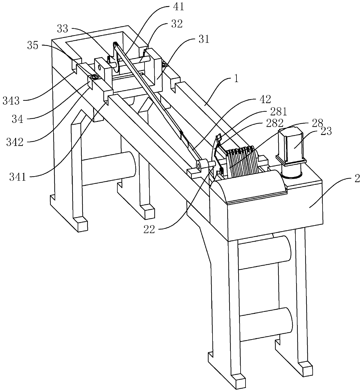 Cam opening device suitable for various door widths