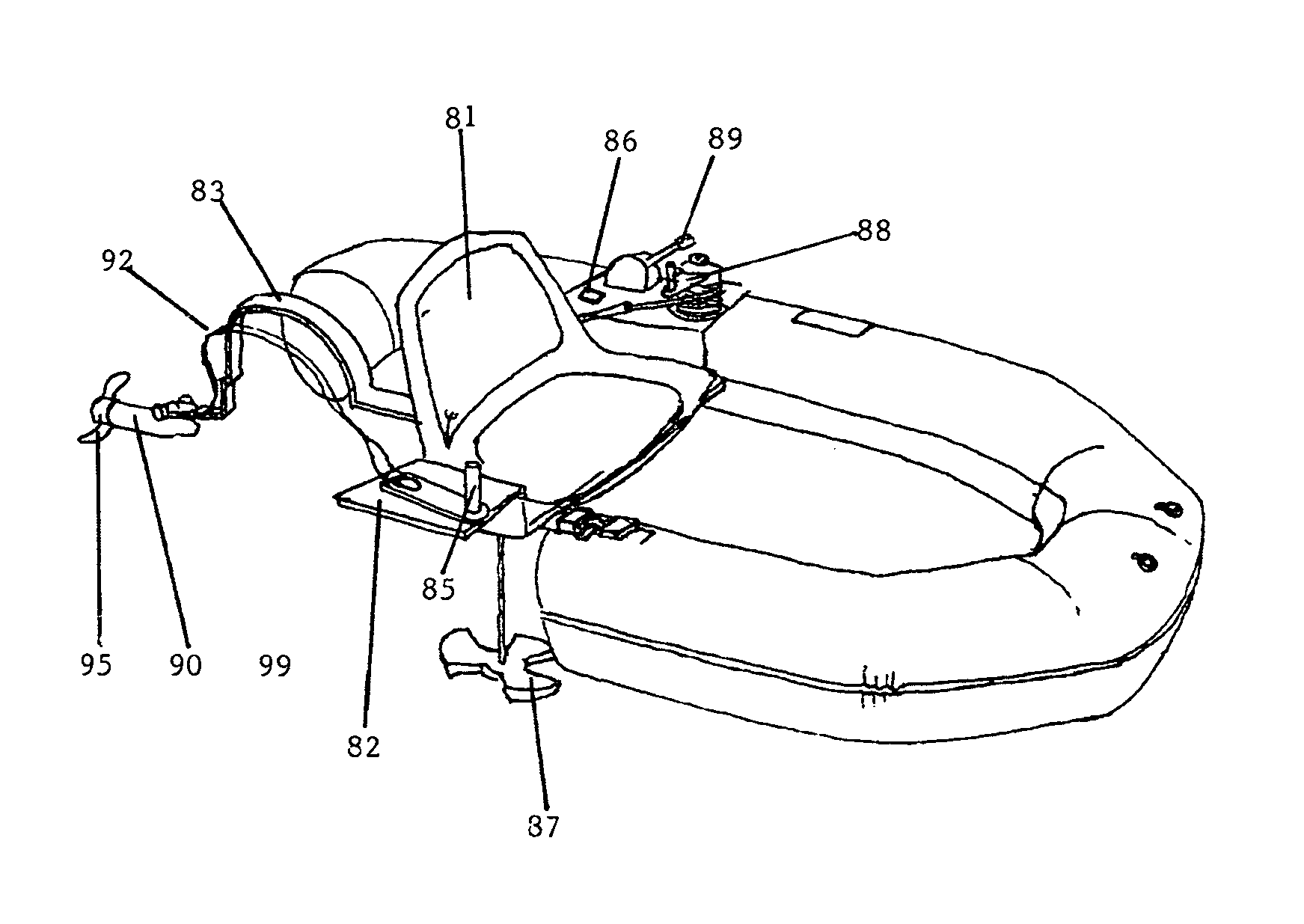 Water vehicle improvements with connecting means