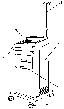 Magnetic resonance compatibility radio-frequency ablation apparatus and ablation needle