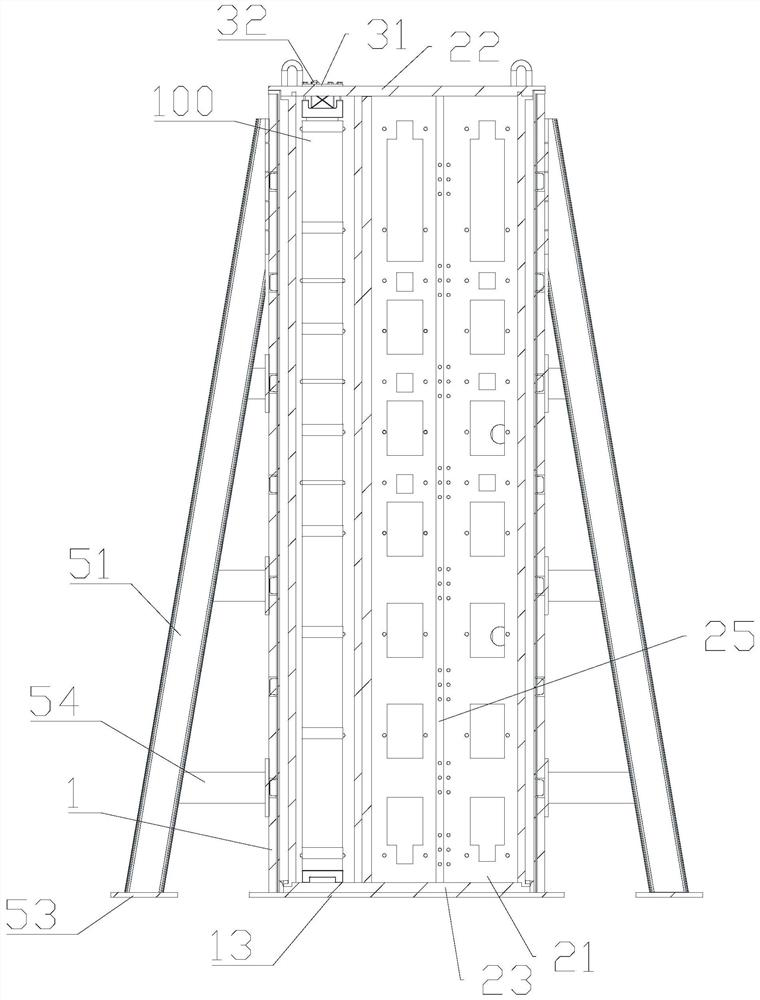 Full-scale fuel assembly anti-seismic test method and an anti-seismic test bed