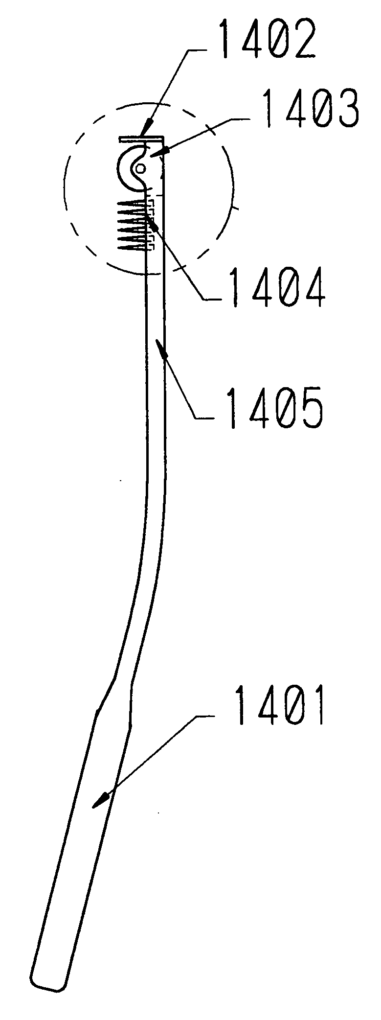 Tongue cleaning device