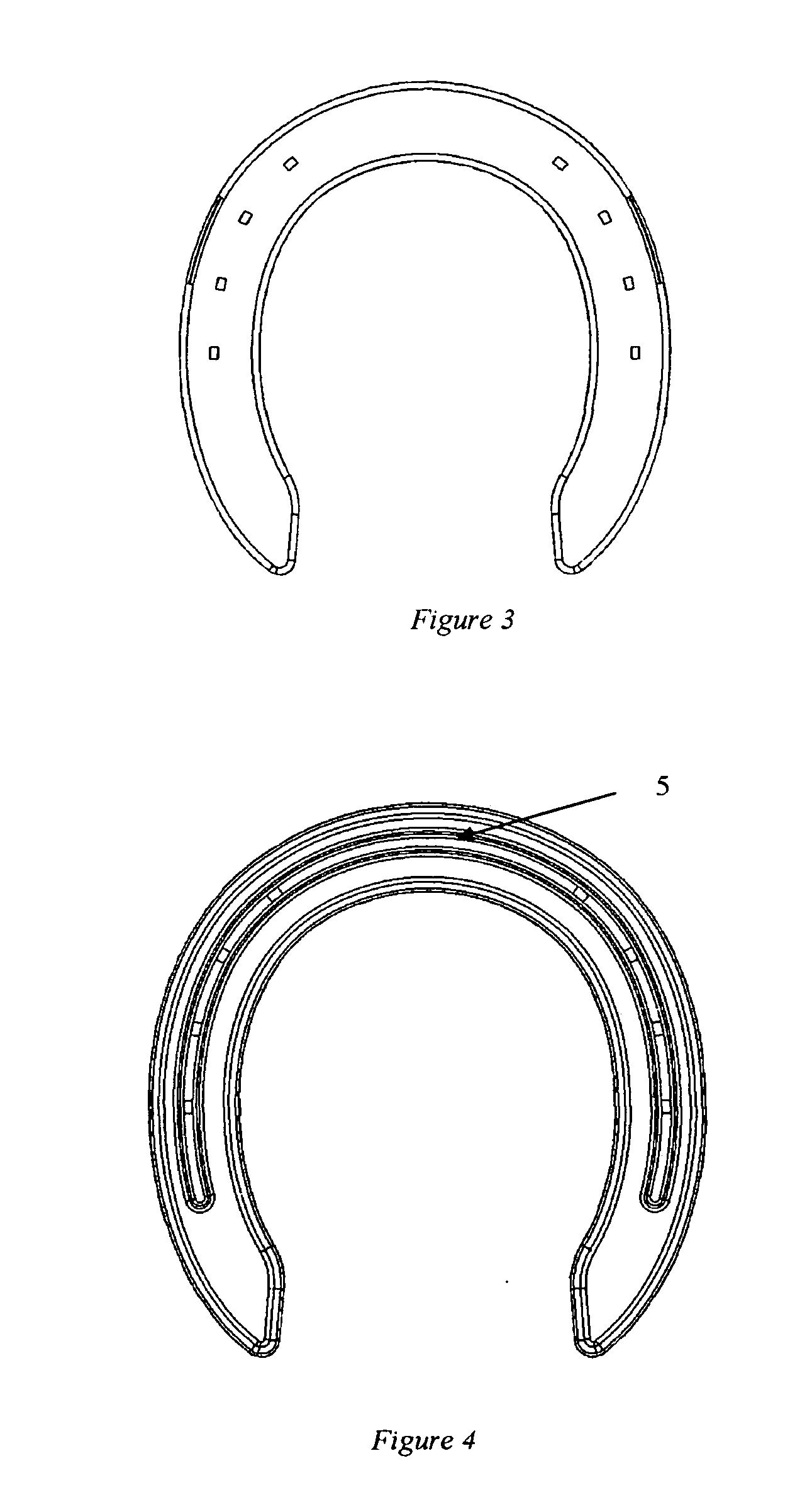 Fiber Reinforced Polymer Horseshoe