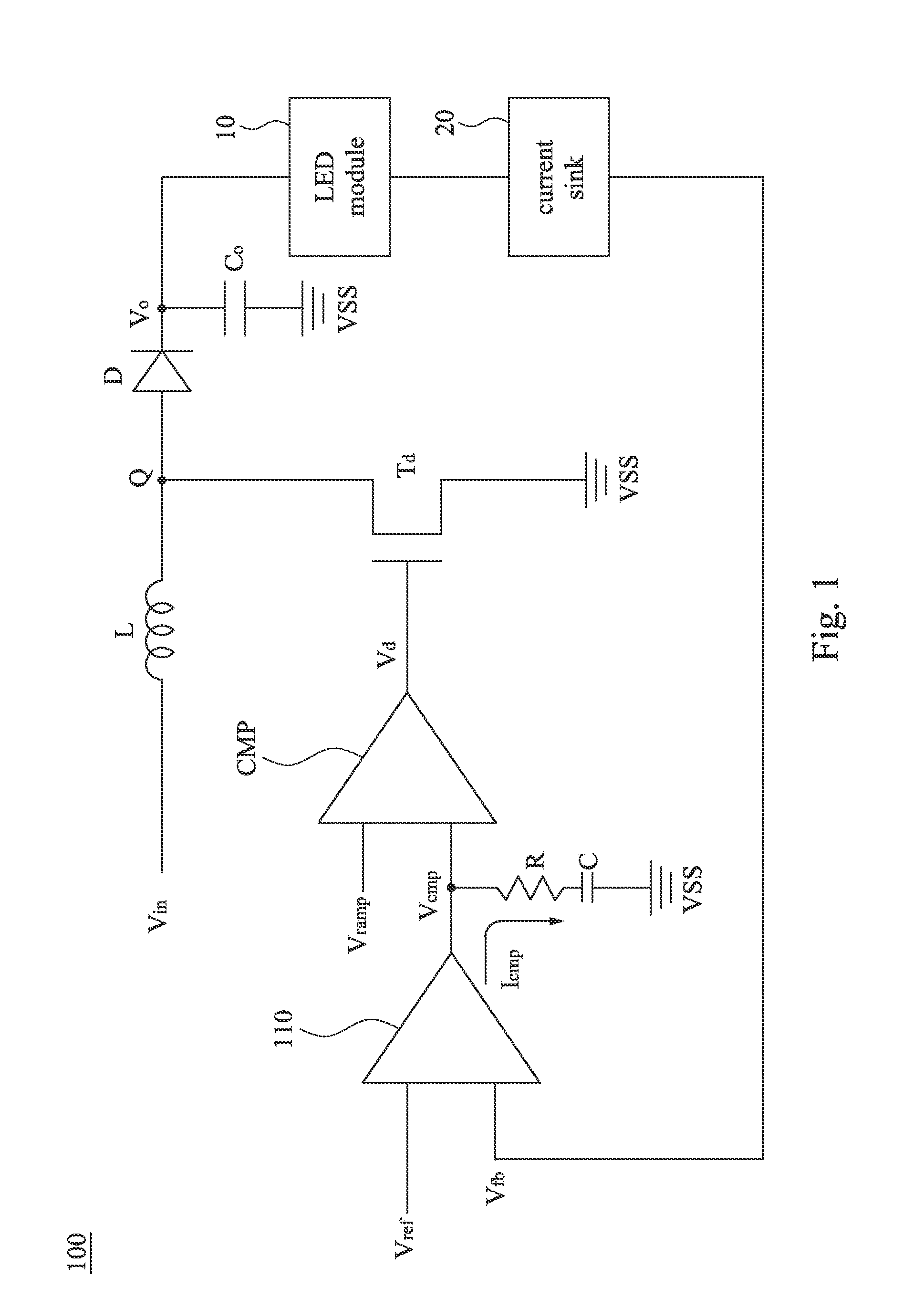 Driving circuit and error amplifier thereof