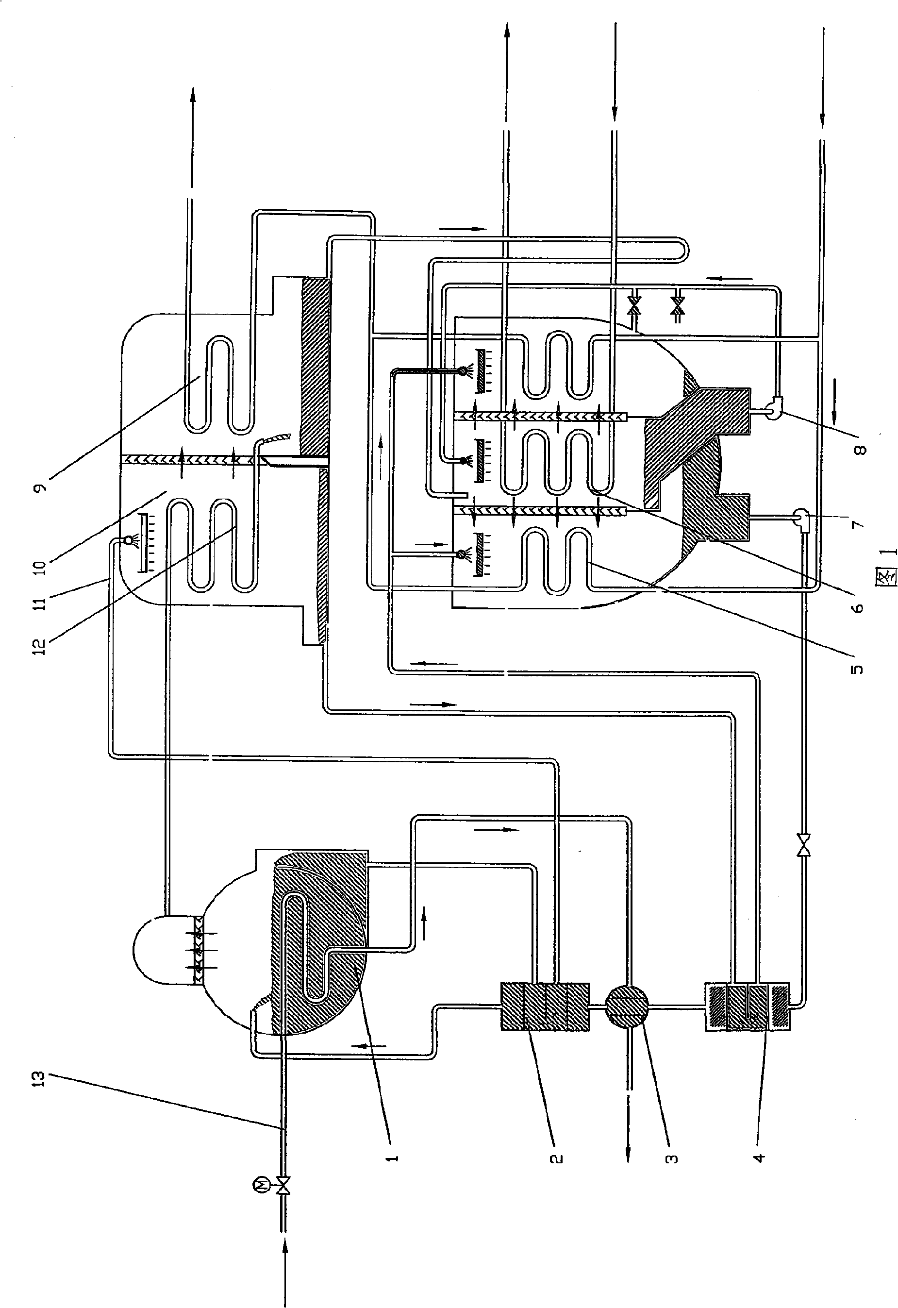 Steam type first-class lithium bromide absorption type heat pump units with dual-effect refrigeration function