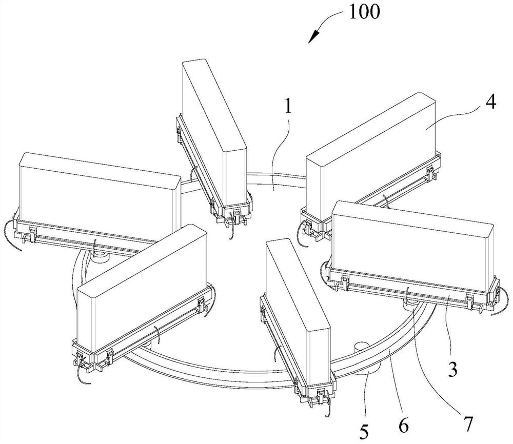 Spraying auxiliary device