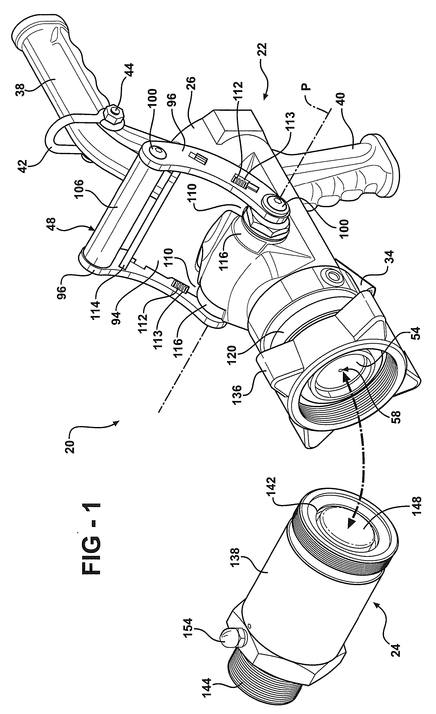 Low emission fluid transfer device