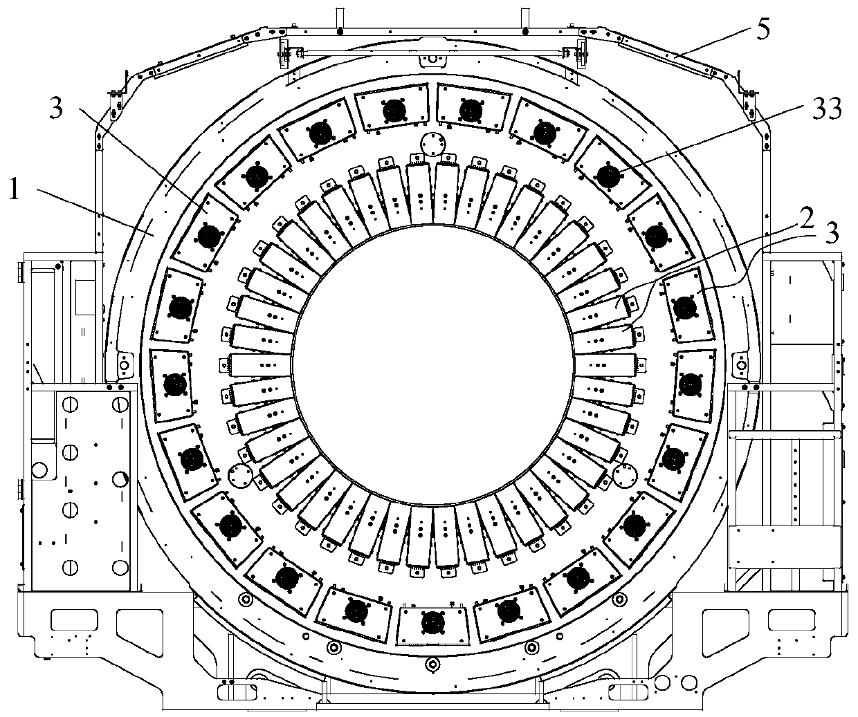 Nuclear medicine diagnostic device and cooling method thereof