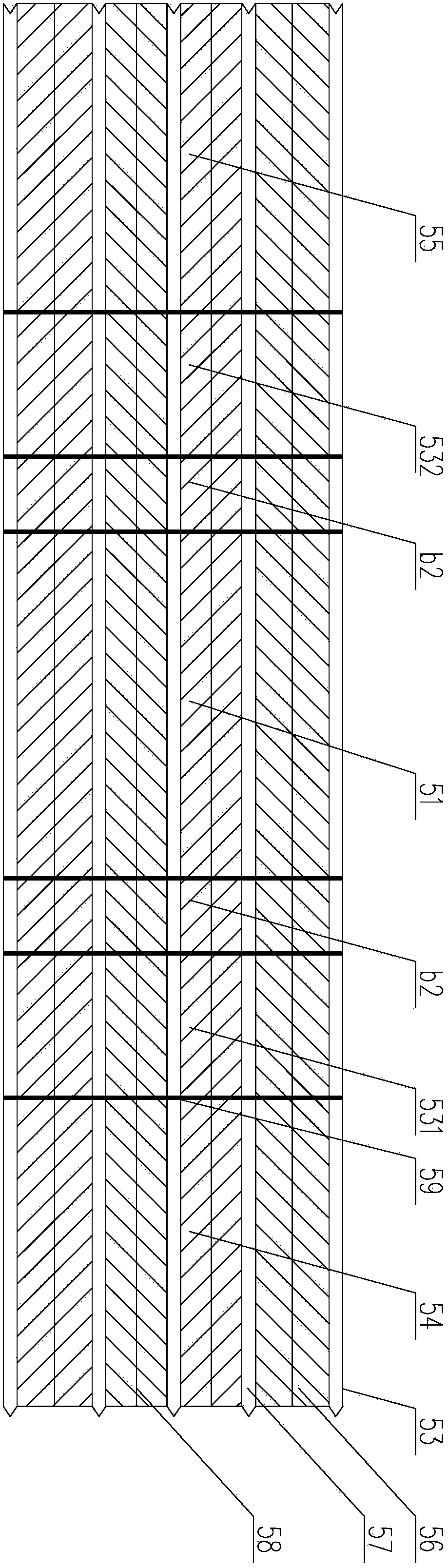 Cast-in-place hollow floor system using steel mesh and inflatable tube combination box for pore-forming