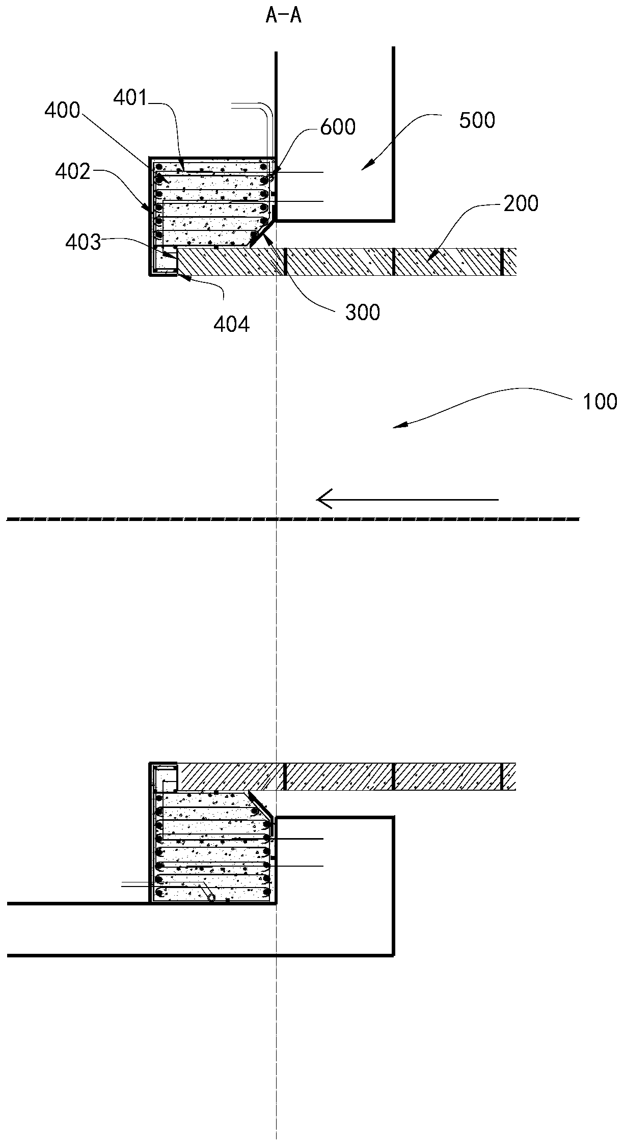 Construction method of external-wrapping tunnel portal ring beam in water-rich stratum shield interval