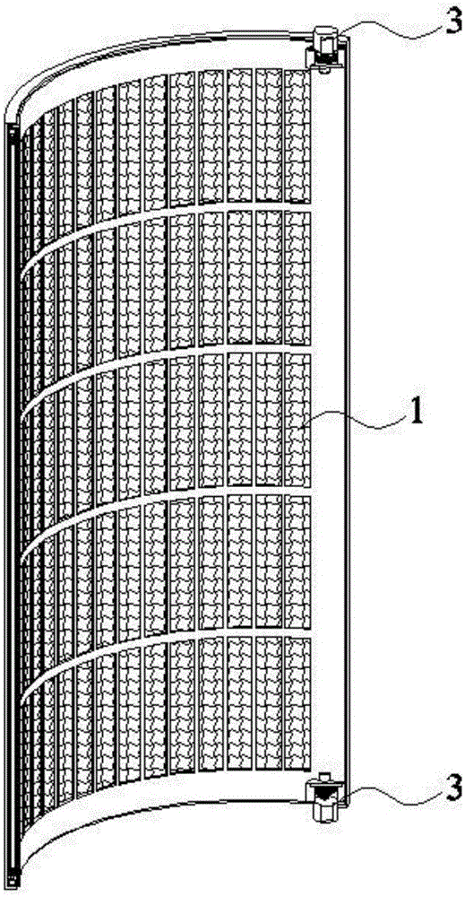 Air-conditioner capable of automatically cleaning filter screen