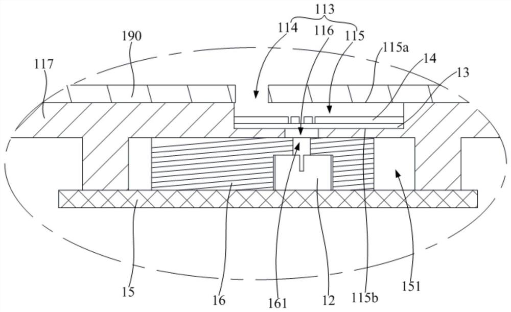 Microphone assembly and electronic product