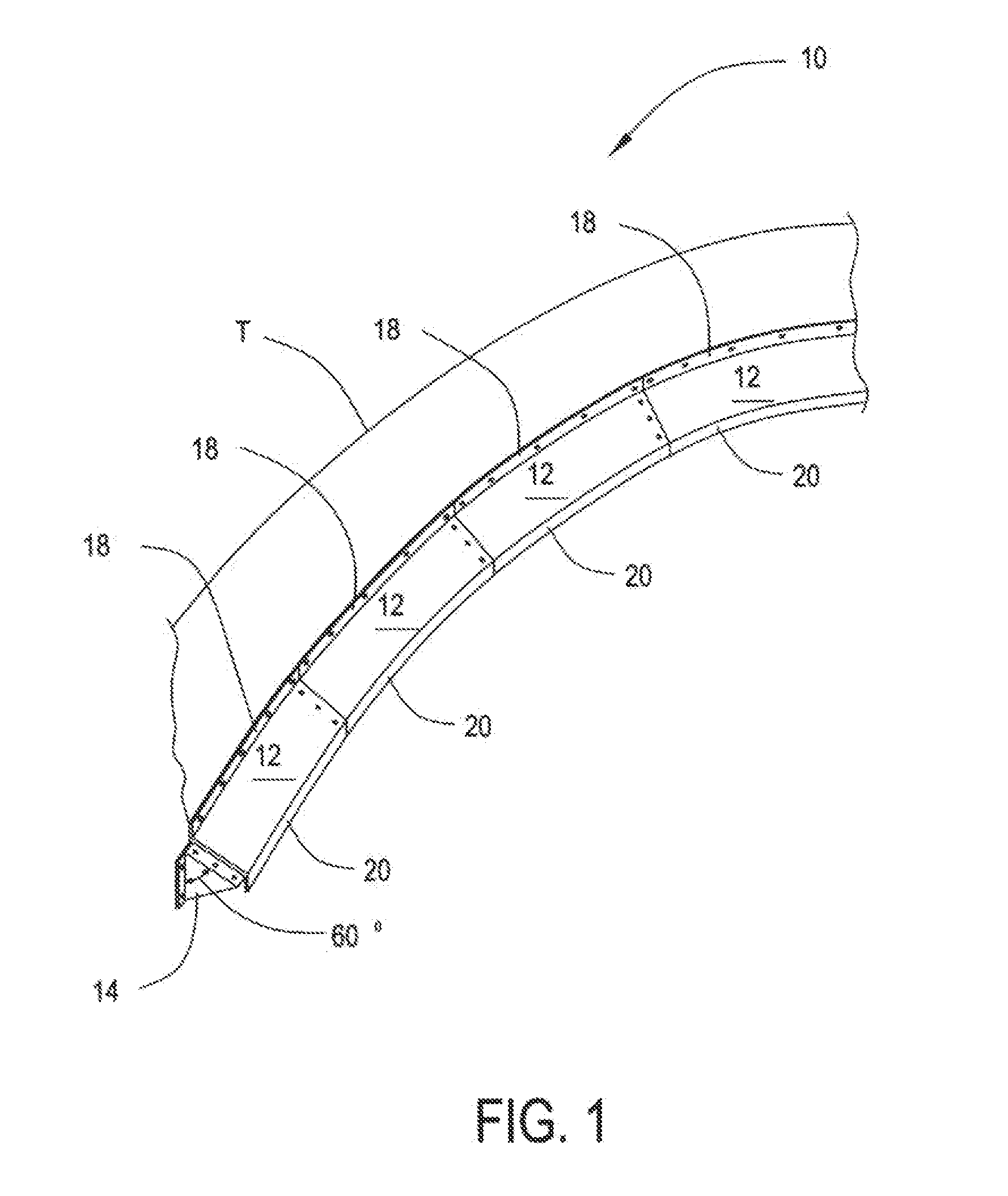 Density current baffle for a clarifier tank