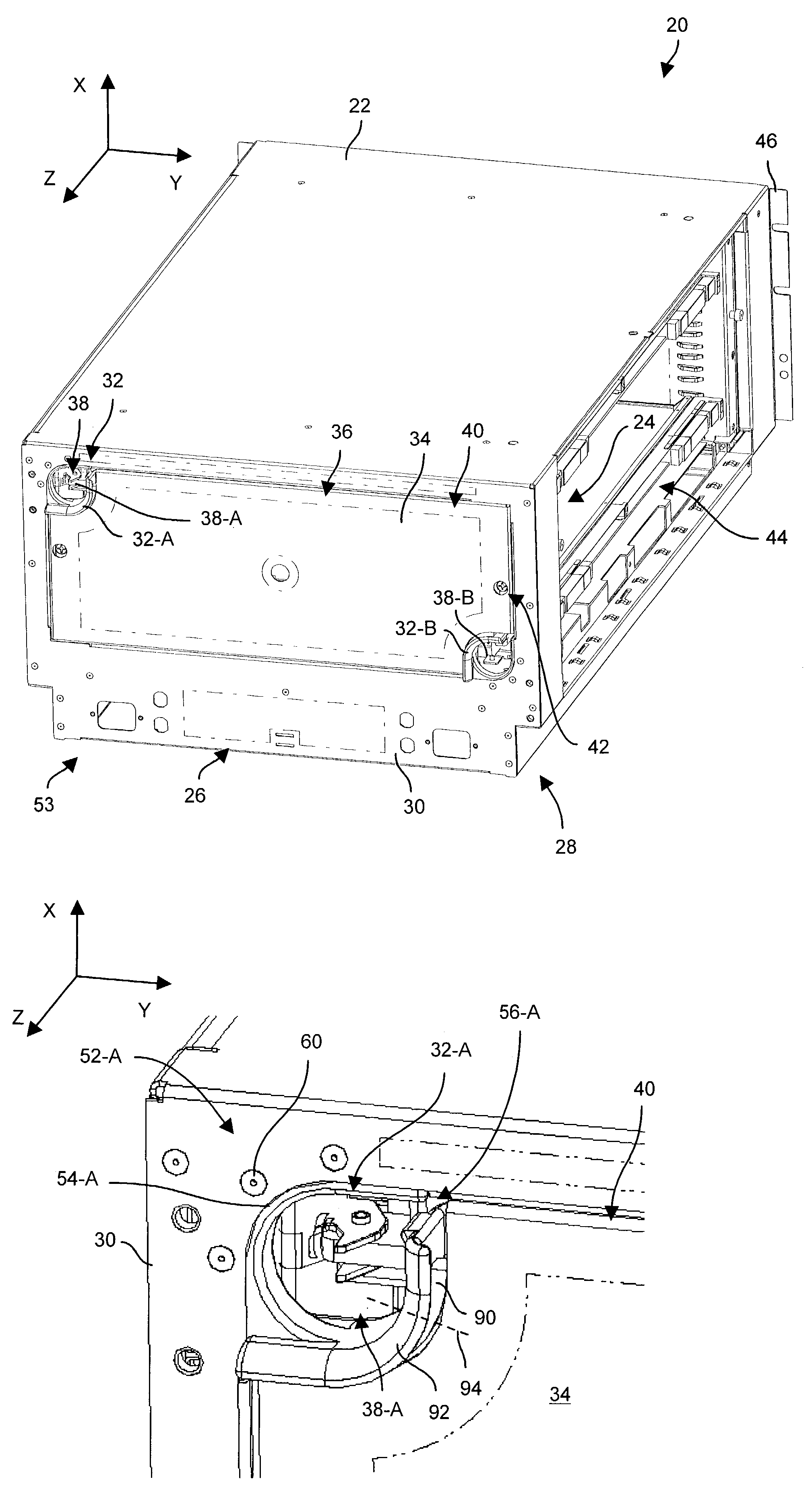 Techniques for managing a set of cables