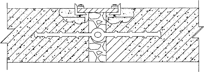 Internal-bonded water-proof technique for externally-bonded waterstop