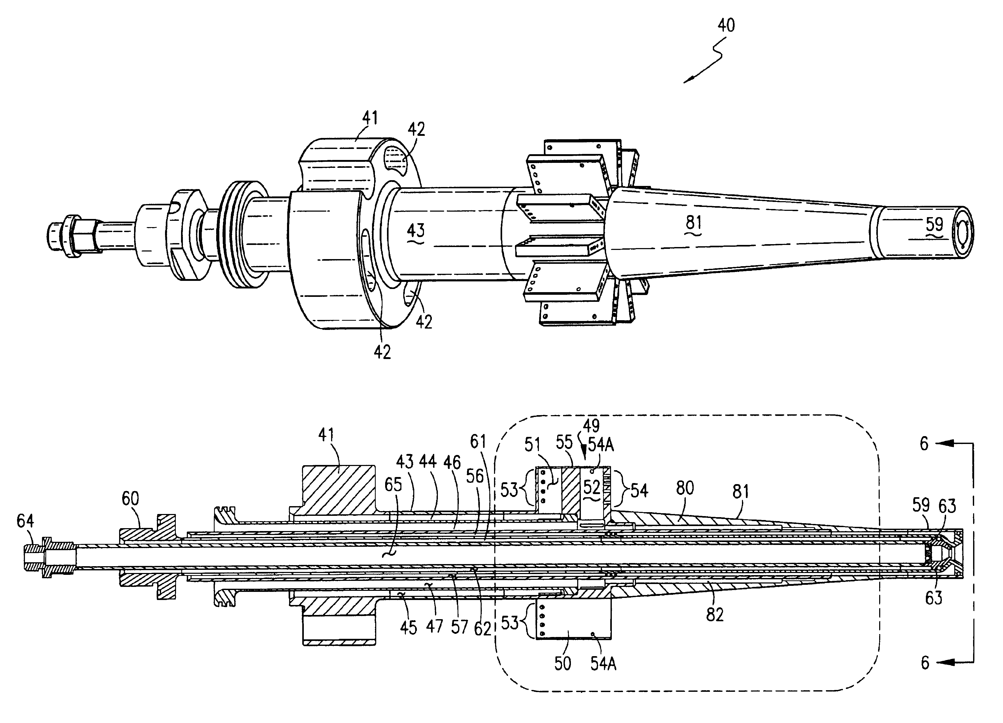 Dual fuel fin mixer secondary fuel nozzle