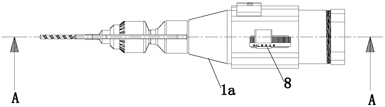 Hole-forming bone drill used for orthopedics department