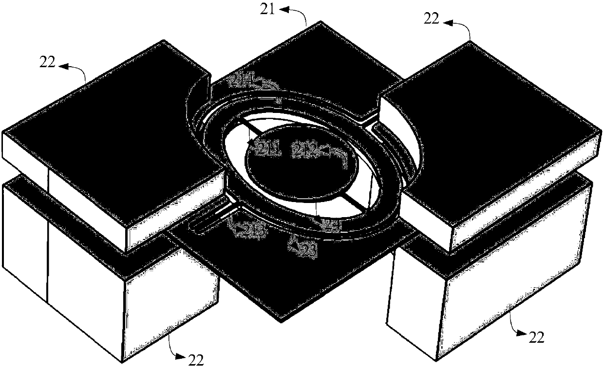 Resonant scanning mirror, scanning method, scanning angle measurement method and resonant scanning mirror processing method