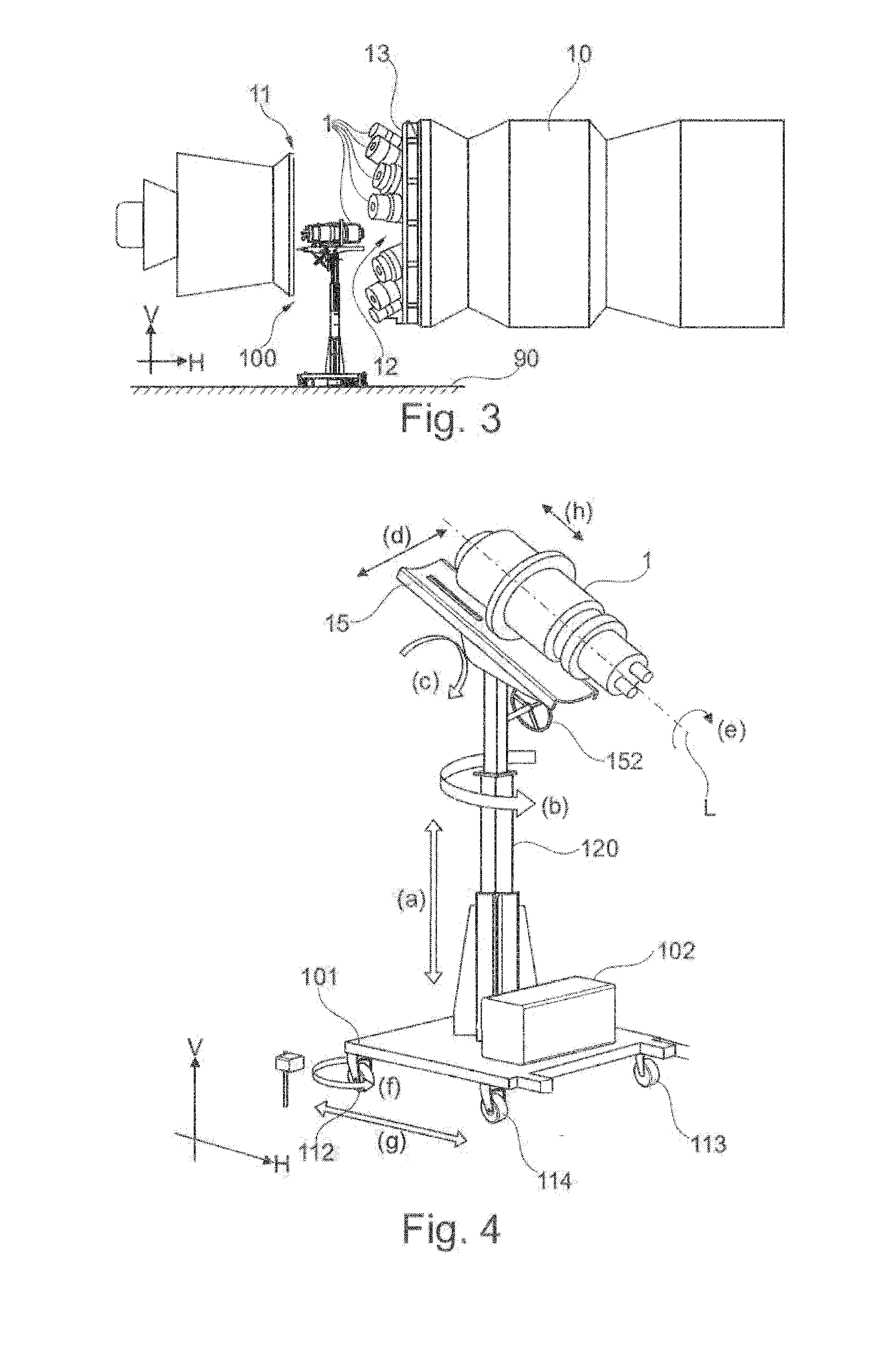 Turbine part replacing apparatus