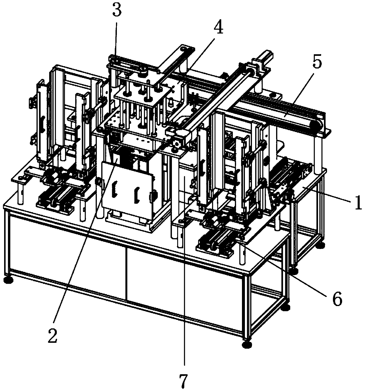 Feeding device for automatic tin dipping machine and working method of feeding device