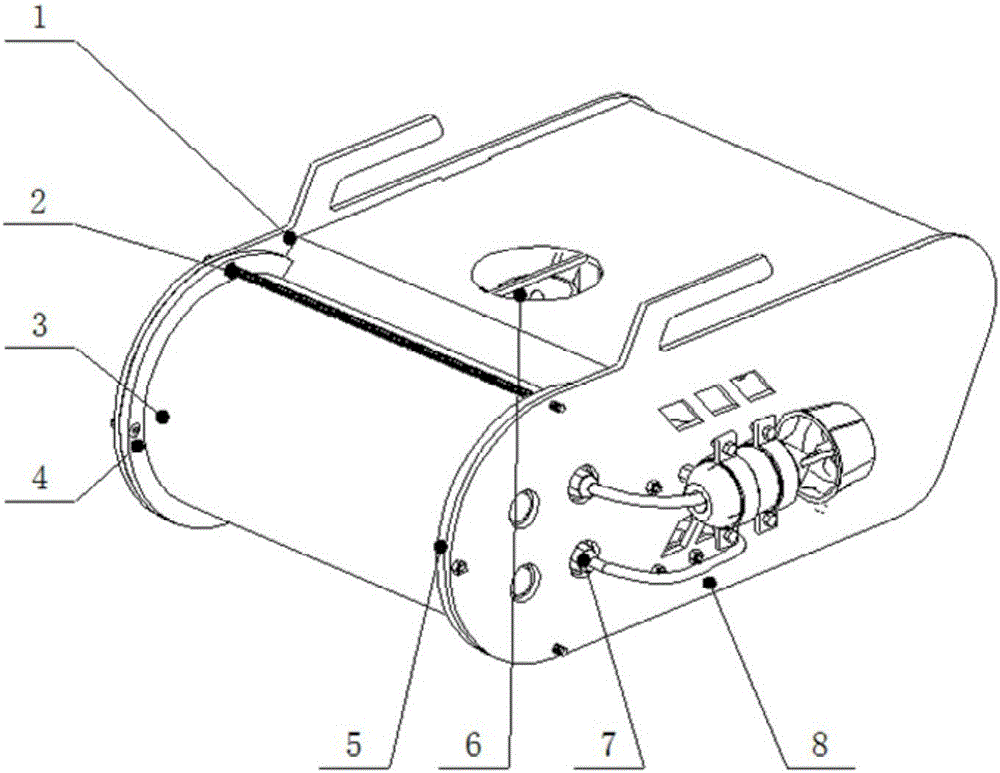 Combined system of unmanned ship and unmanned submersible