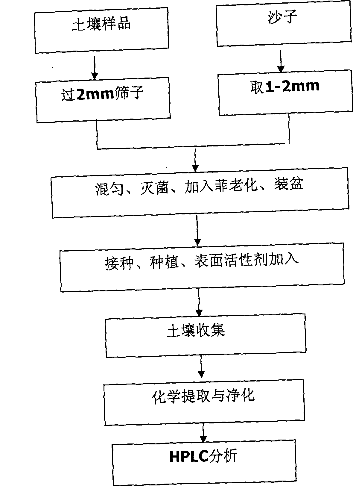 Phenanthrene pollutant soil repair method using biosurfactant and bacteriorhiza