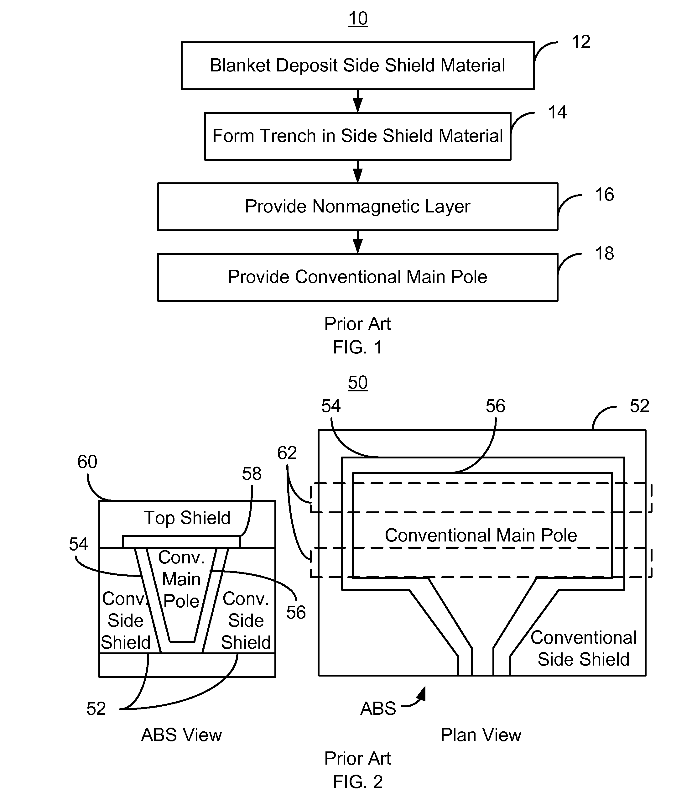 Method for fabricating a magnetic recording transducer having side shields