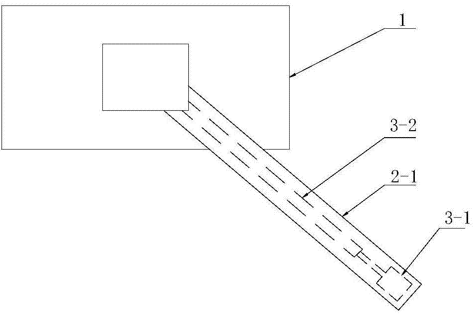 Multi-screen display device and advertising board with same