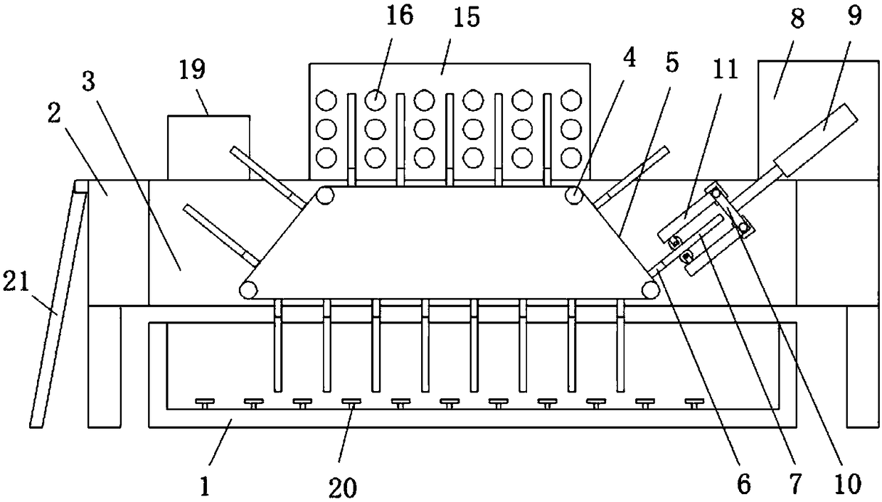 Dyeing device for textile processing