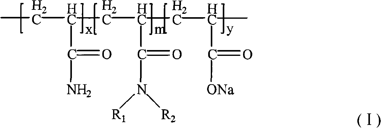 Temperature and salt resistant copolymer for oil field and preparation method thereof