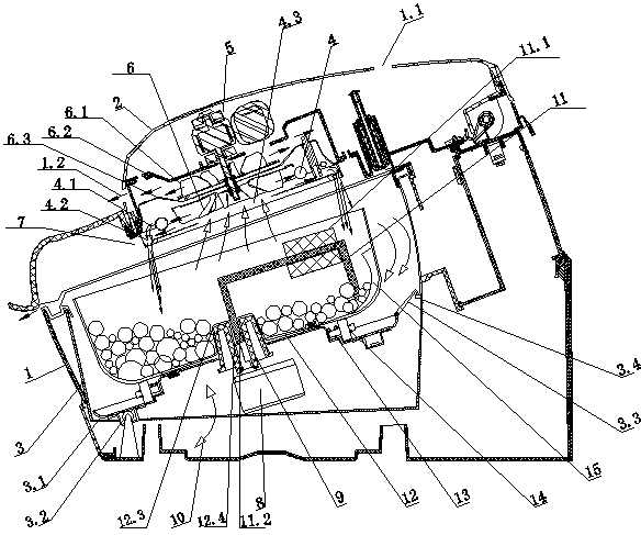 Inertial pushing device