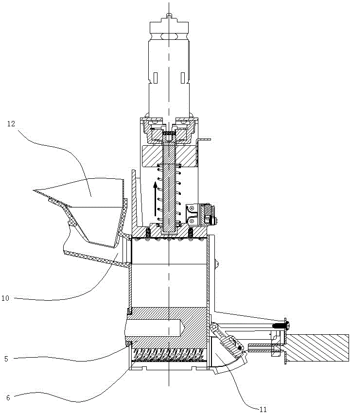 Rice milling device and rice milling method