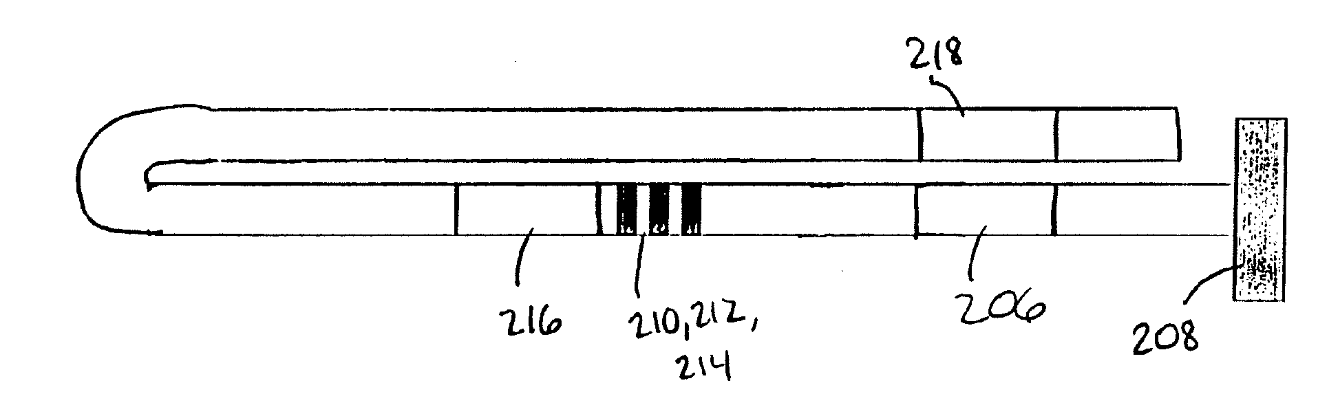 Prewetting lateral flow test strip