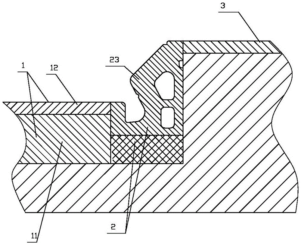 Road edge stone and road structure facilitating pavement sewage discharge