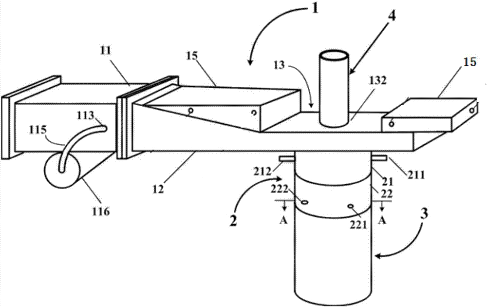 Double-cavity excitation enhanced microwave plasma torch generation device