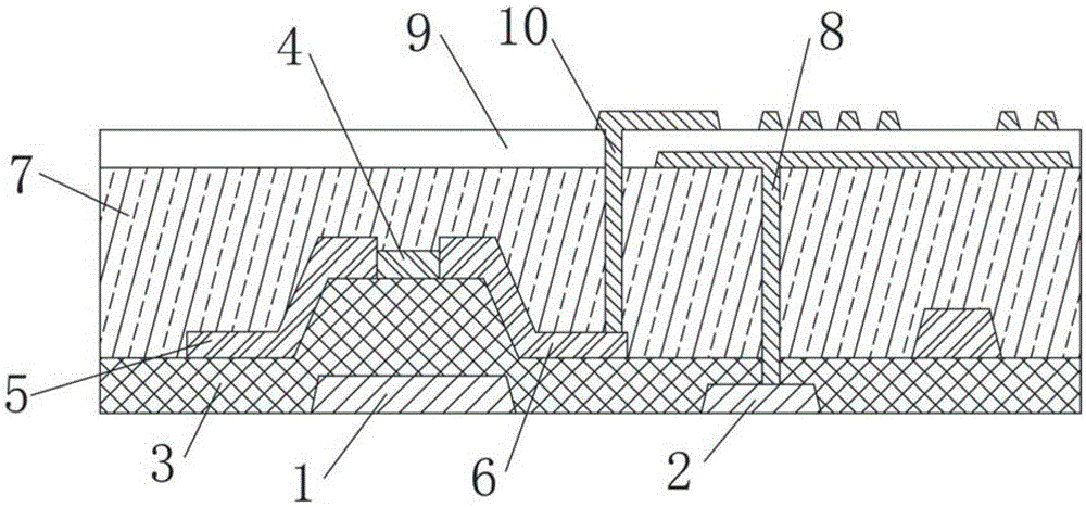 Display device, array substrate and manufacturing method thereof