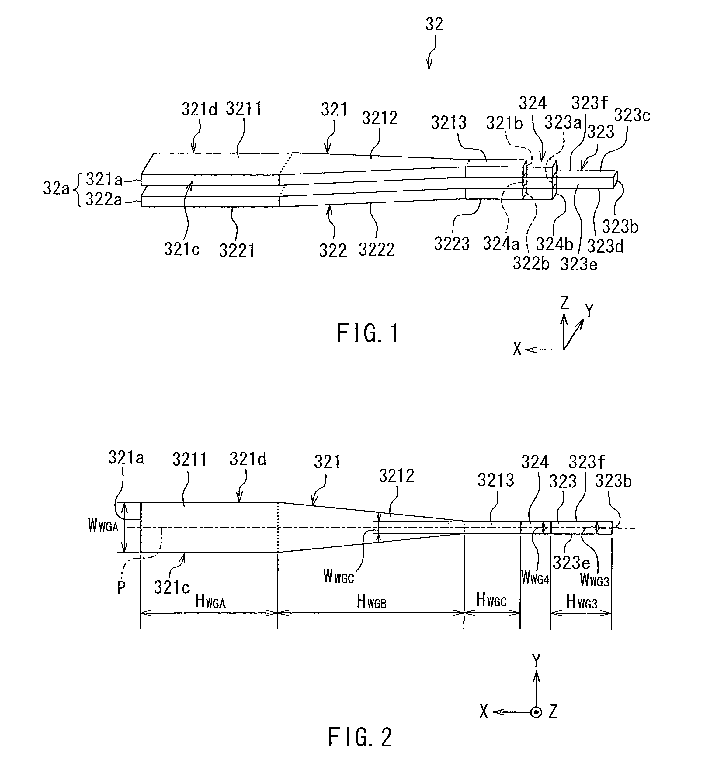 Optical waveguide, and thermally-assisted magnetic recording head including the same