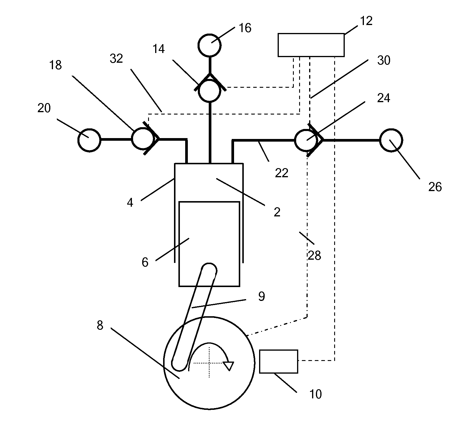 Fluid working machines and methods