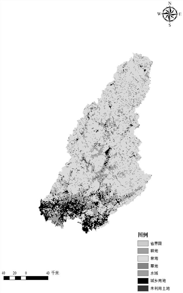 Watershed ecosystem service value space transfer evaluation and mapping method