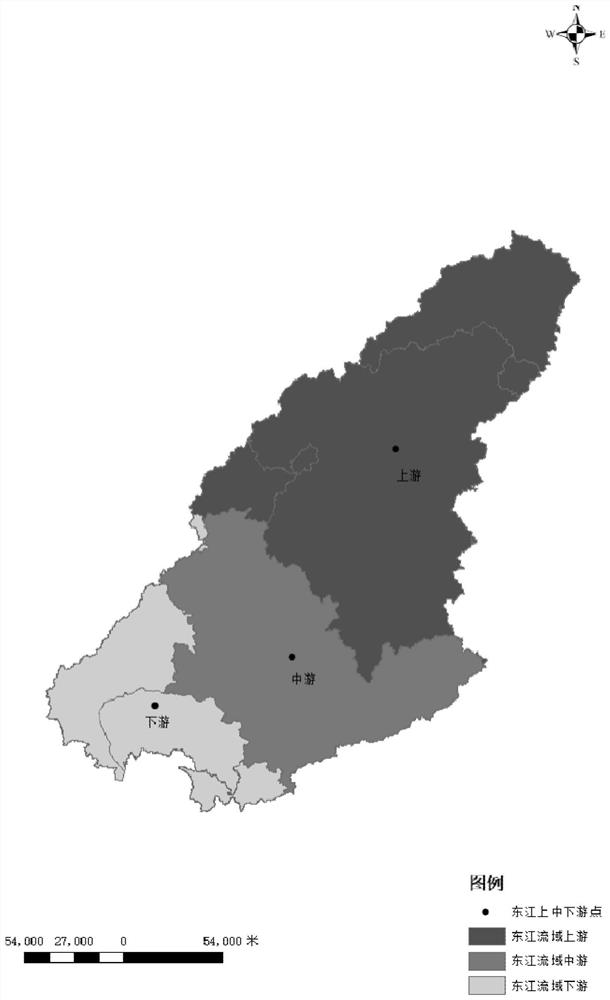 Watershed ecosystem service value space transfer evaluation and mapping method