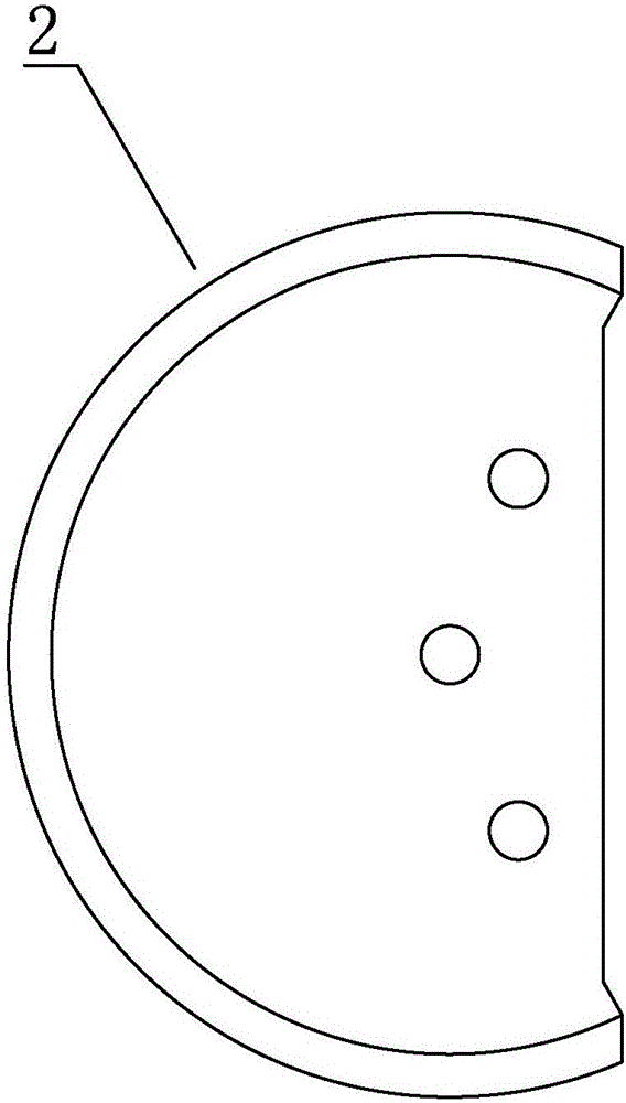 Glasses frame type physical sound gathering structure device