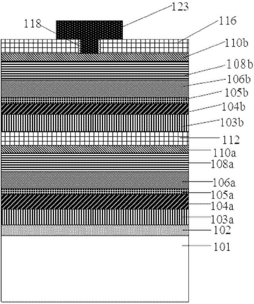 Vertically-integrated double-gate MOSFET structure and preparation method therefor