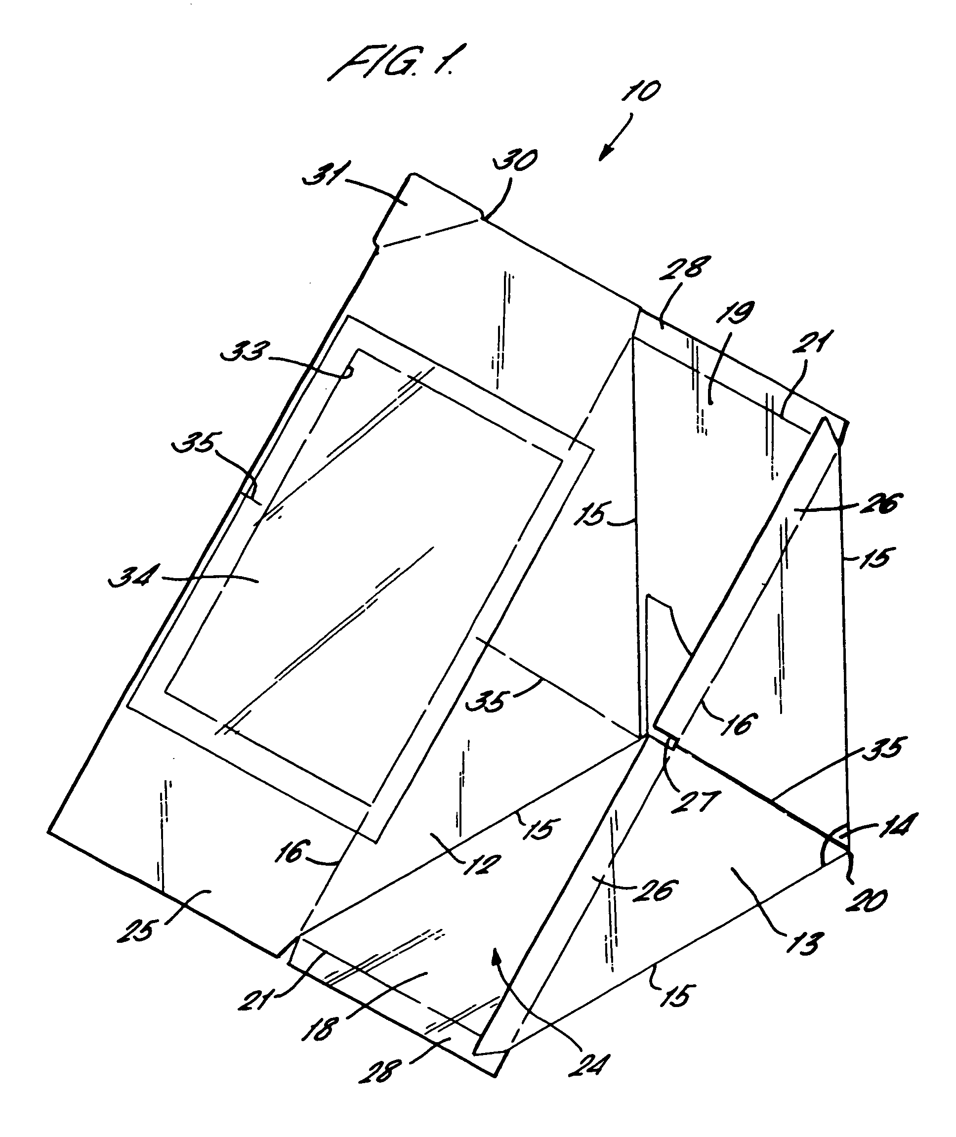 Cartons for sandwiches or like foodstuff