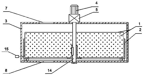 Method for denitrifying flue gas by using rotary activated carbon denitrator